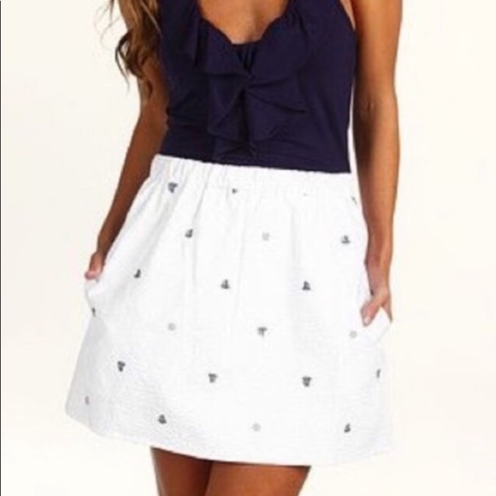Lilly Pulitzer nautical halter dress